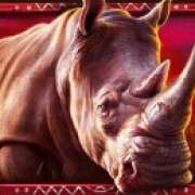 Rhinoceros symbol in African Elephant pokie