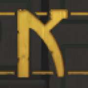K symbol in God’s Temple Deluxe pokie