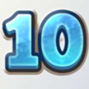 10 symbol in Big Fin Bay pokie