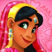 Bride symbol in Bollywood Story pokie