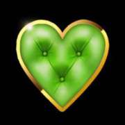 Hearts symbol in Mega Moolah Absolootly Mad pokie