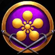Purple symbol symbol in Rise of Samurai Megaways pokie