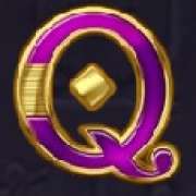 Q symbol in Cat Wilde and the Pyramids of Dead pokie