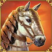 Horse symbol in Age of Conquest pokie