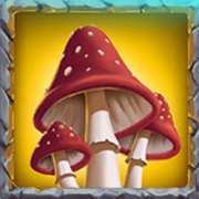 Mushrooms symbol in Troll Haven pokie