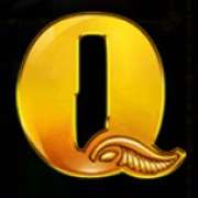 Q symbol in The Ankh Protector pokie