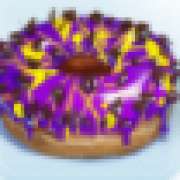 Фиолетовый донат symbol in Donuts pokie