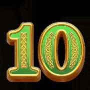 10 symbol in Rainbow Gold pokie