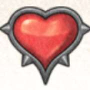 Hearts symbol in Charlie Chance XReelz pokie