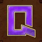 Q symbol in Gonzo's Gold pokie