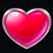 Hearts symbol in Chicken Drop pokie