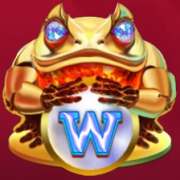 Wild symbol in Blazin Bullfrog pokie