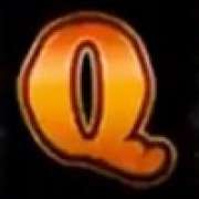 Q symbol in Napoleon Boney Parts pokie