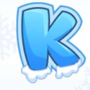 K symbol in Fruit Shop: Christmas Edition pokie
