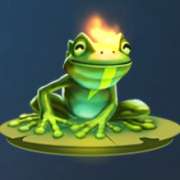 Green frog symbol in Fire Toad pokie