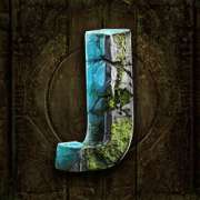 J symbol in Secrets of the Temple pokie