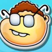 Emoji of a nerd with glasses symbol in Smile pokie