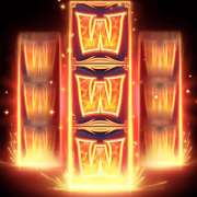 Stacked Wilds symbol in Beat the Beast Cerberus’ Inferno pokie