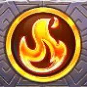 Bonfire symbol in Elemental Gems Megaways pokie
