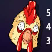 Rooster symbol in Slugger Time pokie