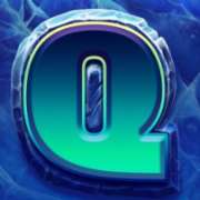 Q symbol in 90k Yeti pokie