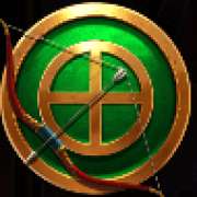 Green symbol symbol in Rise of Samurai Megaways pokie