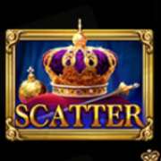 Scatter symbol in The Crown pokie