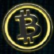 Bitcoin symbol in CryptoMatrix pokie