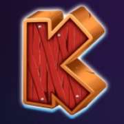 K symbol in Crabbin' Crazy pokie