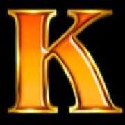 K symbol in Book of Oil pokie
