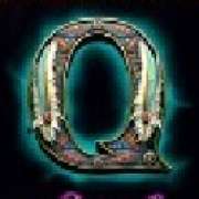 Q symbol in Shaman Song pokie