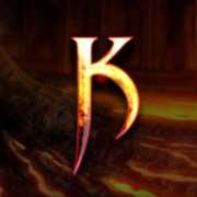 K symbol in Afterlife Inferno pokie