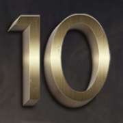 10 symbol in The Invisible Man pokie