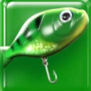 Green bait symbol in Golden Catch pokie