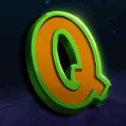 Q symbol in The Mask pokie
