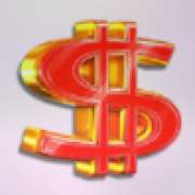 Dollar symbol in Super Cash Drop Gigablox pokie