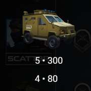Armored Car symbol in Tactical Force pokie
