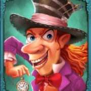 Mad Hatter symbol in The Red Queen pokie