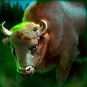 Buffalo symbol in Hunters Moon Gigablox pokie