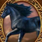 Horse symbol in Black Beauty pokie
