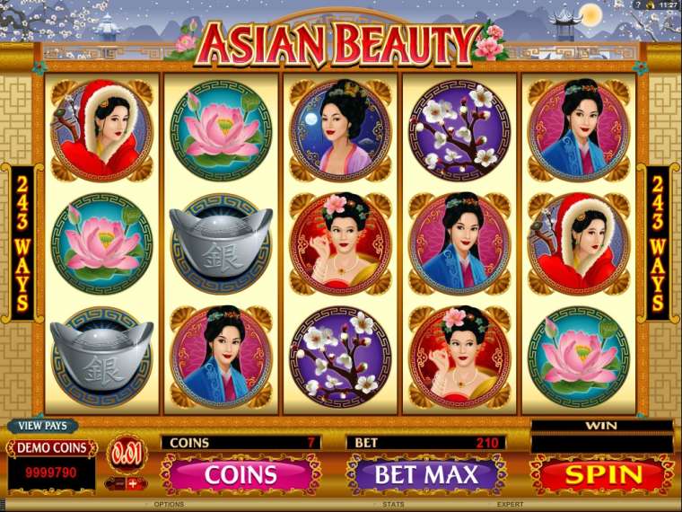 Play Asian Beauty pokie NZ