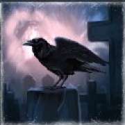 Raven symbol in Dracula's Gems pokie