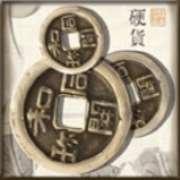 Coins symbol in Geisha pokie