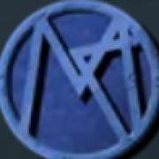 Blue Coin symbol in Lordi Reel Monsters pokie