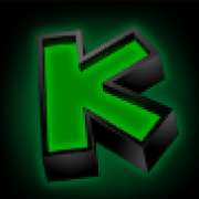 K symbol in Bounty Hunter pokie