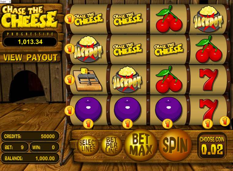 Play Chase the Cheese pokie NZ