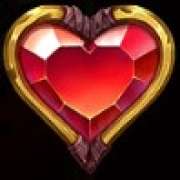 Hearts symbol in Magician's Secrets pokie