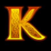K symbol in Lucky Leprechaun Clusters pokie