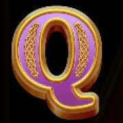 Q symbol in Rainbow Gold pokie