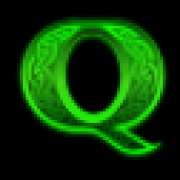 Q symbol in Lucky Leprechaun Clusters pokie